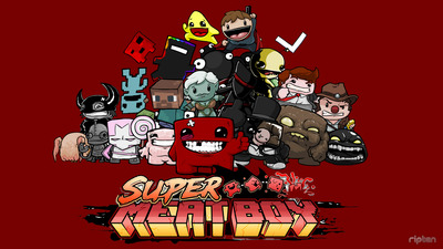 Super Meat Boy Poster #4930