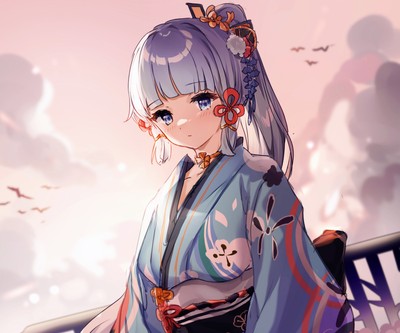 Kamisato Ayaka tote bag #