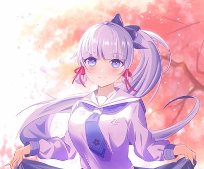 Kamisato Ayaka puzzle #49357