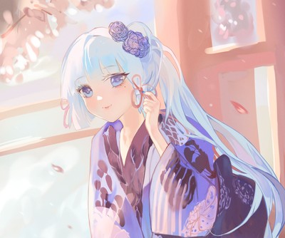 Kamisato Ayaka tote bag #