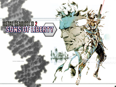 Metal Gear Solid 2 Sons of Liberty poster