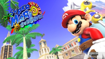 Super Mario Sunshine poster