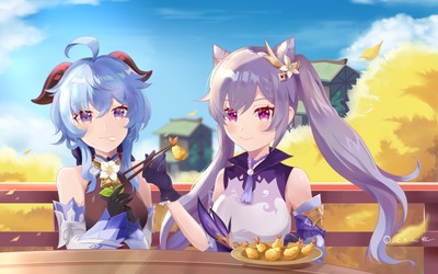 Keqing Mouse Pad 50245