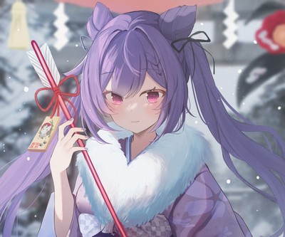 Keqing Mouse Pad 50276