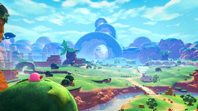 Kirby and the World Beyond mouse pad