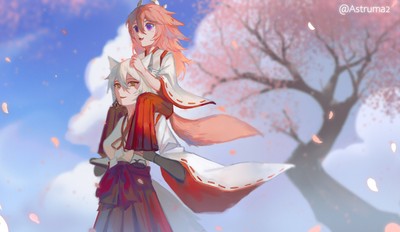 Kitsune Saiguu Sweatshirt