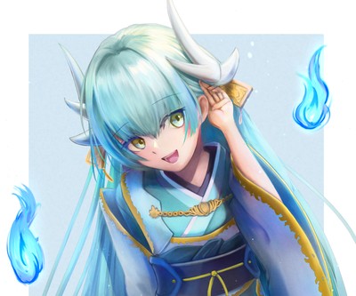 Kiyohime mouse pad