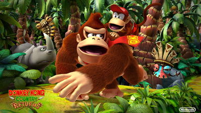 Donkey Kong Country Returns Poster #5096