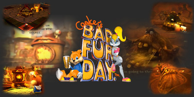 Conker's Bad Fur Day Stickers #5102