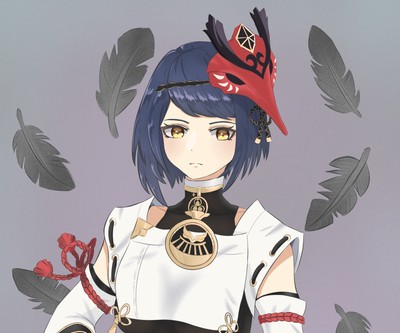 Kujou Sara poster