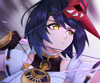 Kujou Sara poster