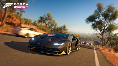 Lamborghini Centenario poster