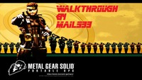 Metal Gear Solid Portable Ops Poster 5225