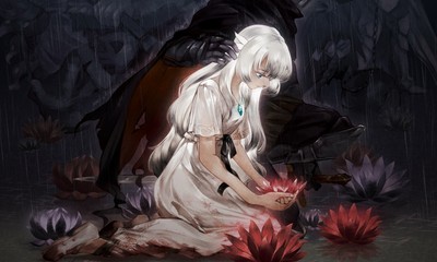 Lily mouse pad