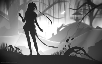 Limbo (Video Game) mouse pad