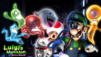 Luigi's Mansion Dark Moon Tank Top #5264