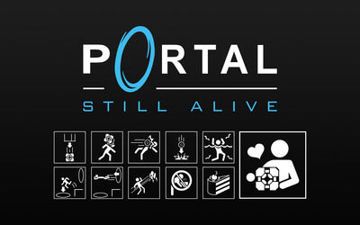 Portal Still Alive Mouse Pad 5293
