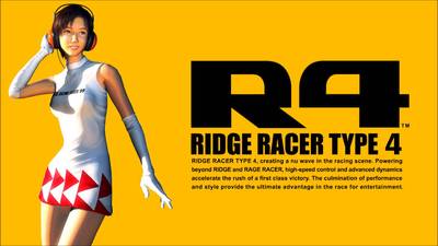 R4 Ridge Racer Type 4 poster