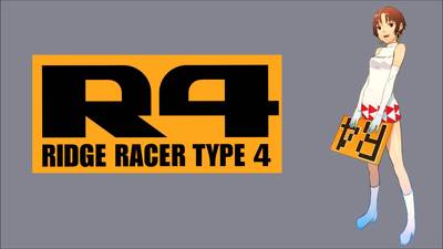 R4 Ridge Racer Type 4 Stickers #5301