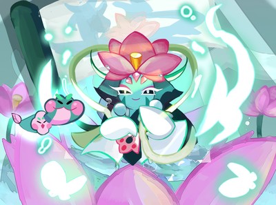 Lotus Dragon Cookie posters
