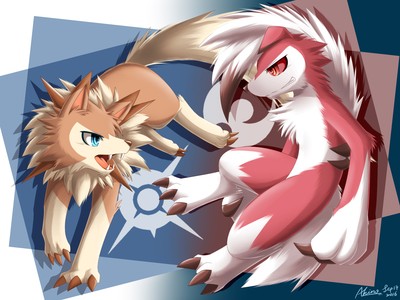 Lycanroc mug