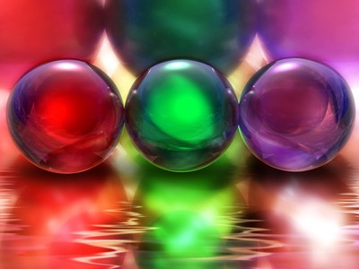 Marble Ball mouse pad