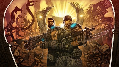 Marcus Fenix mouse pad