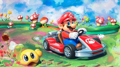 Mario Kart poster