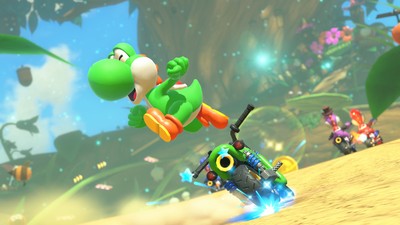 Mario Kart world poster
