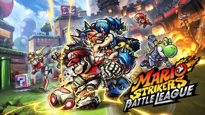 Mario Strikers Battle League posters