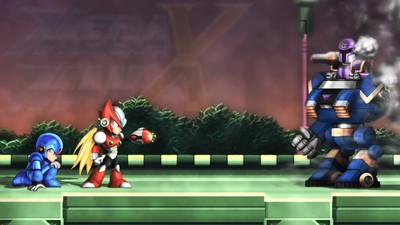 Mega Man X poster