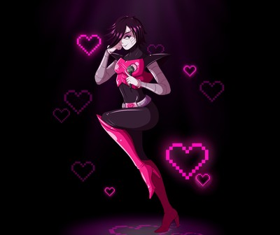 Mettaton mouse pad