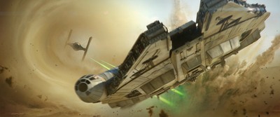 Millennium Falcon mouse pad