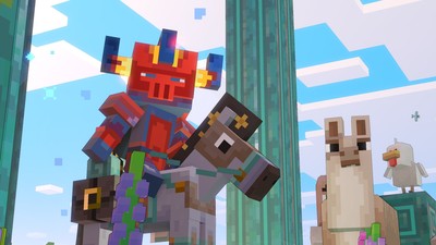 Minecraft Legends tote bag #