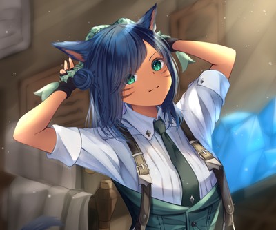Miqo'te Mouse Pad 56115