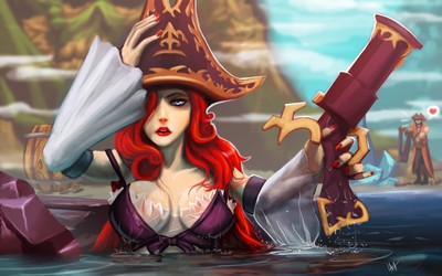 Miss Fortune Mouse Pad 56240