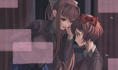 Monika mouse pad