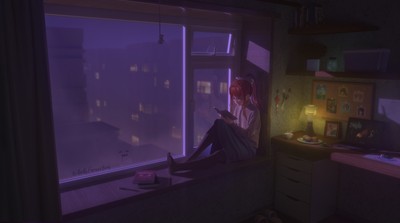 Monika Mouse Pad 56449