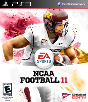 NCAA Football 11 poster