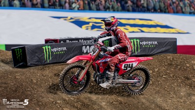Monster Energy Supercross - The Official Videogame 5 tote bag #