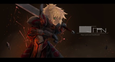 Mordred mouse pad