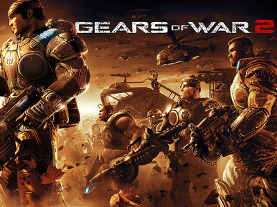 Gears of War 2 Stickers #5724