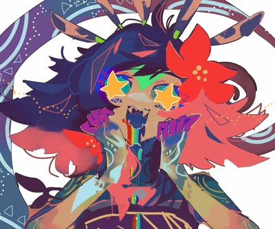 Neeko mouse pad