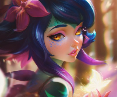 Neeko mouse pad