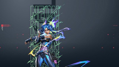 Neon calendar