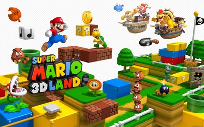 Super Mario 3D Land Longsleeve T-shirt