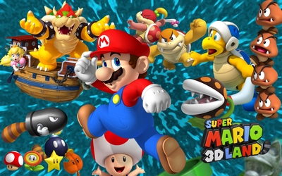Super Mario 3D Land calendar