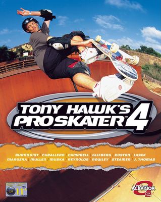 Tony Hawk's Pro Skater 4 Stickers #5797