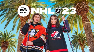 NHL 23 poster