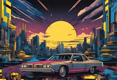 Night City (Cyberpunk 2077) posters